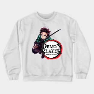 tanjiro demon slayer kimetsu no yaiba Crewneck Sweatshirt